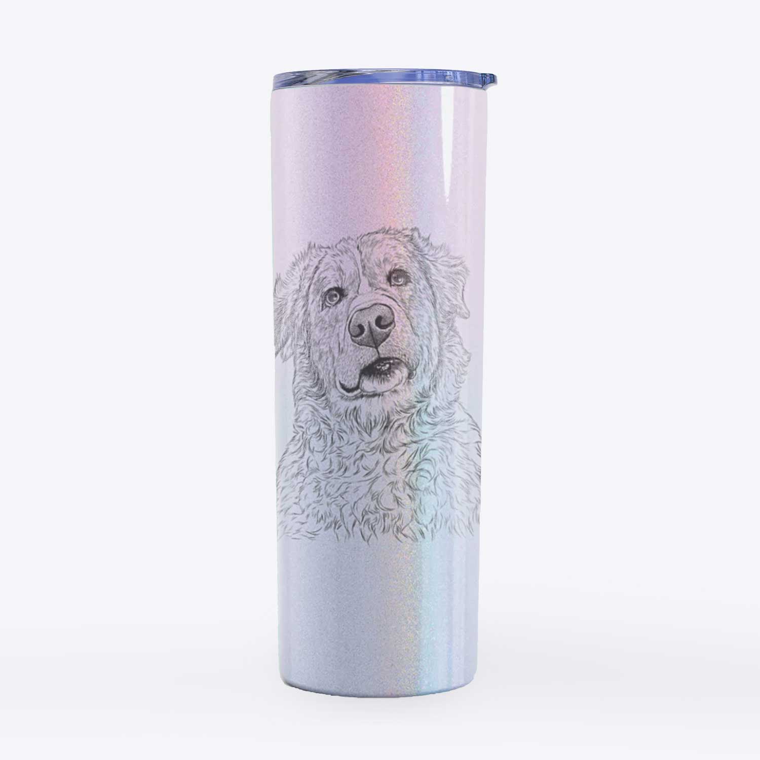 Smokey Jam the Middle Eastern Village Dog - 20oz Skinny Tumbler