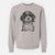 Bare Smoky the Bernedoodle Puppy - Unisex Pigment Dyed Crew Sweatshirt