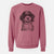 Bare Smoky the Bernedoodle Puppy - Unisex Pigment Dyed Crew Sweatshirt