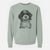 Bare Smoky the Bernedoodle Puppy - Unisex Pigment Dyed Crew Sweatshirt