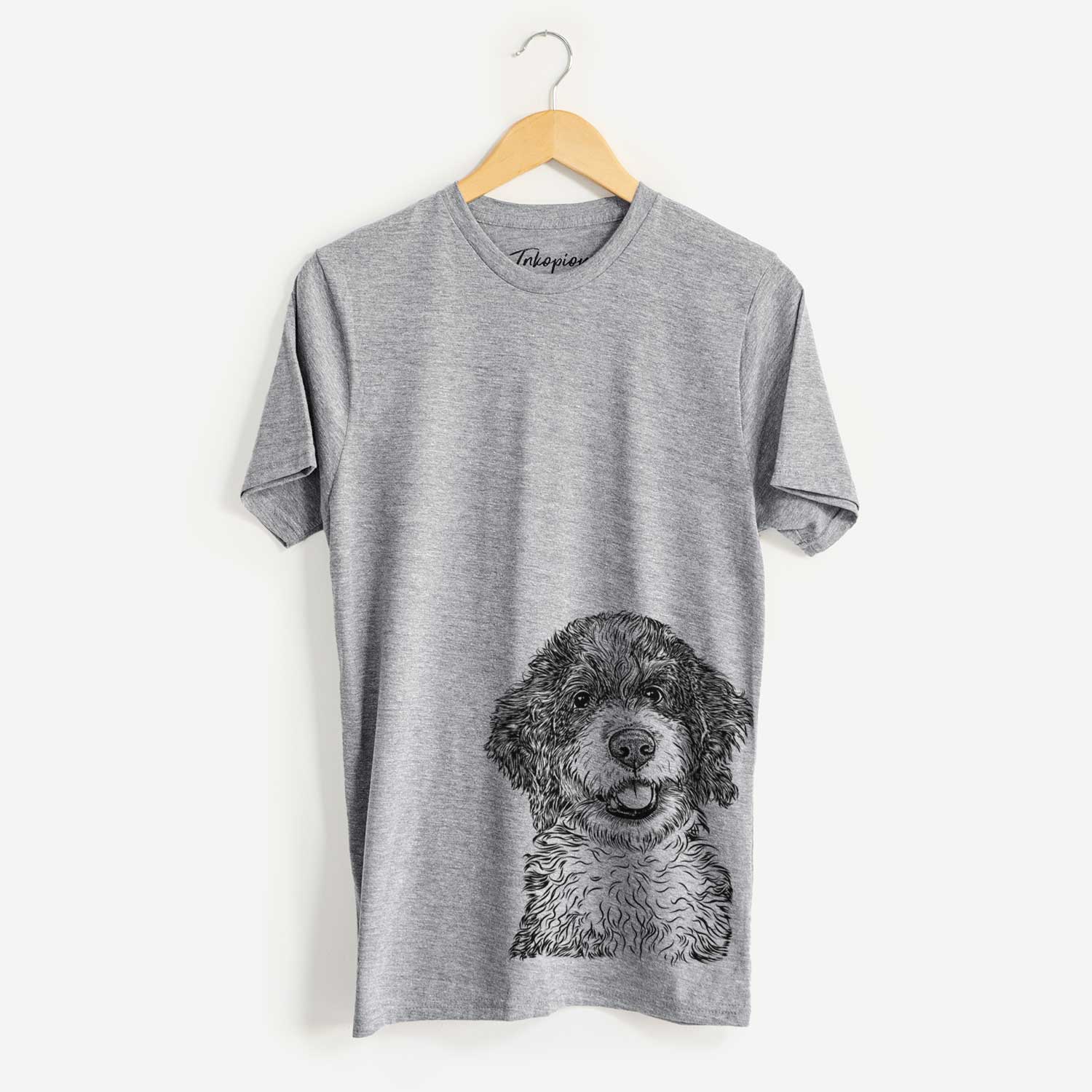 Smoky the Bernedoodle Puppy - Unisex Crewneck