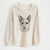 Bare Snap the Australian Cattle Dog - Cali Wave Hooded Sweatshirt