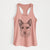 Snap the Australian Cattle Dog - Women's Racerback Tanktop