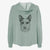 Snap the Australian Cattle Dog - Women's Cali Wave Zip-Up Sweatshirt