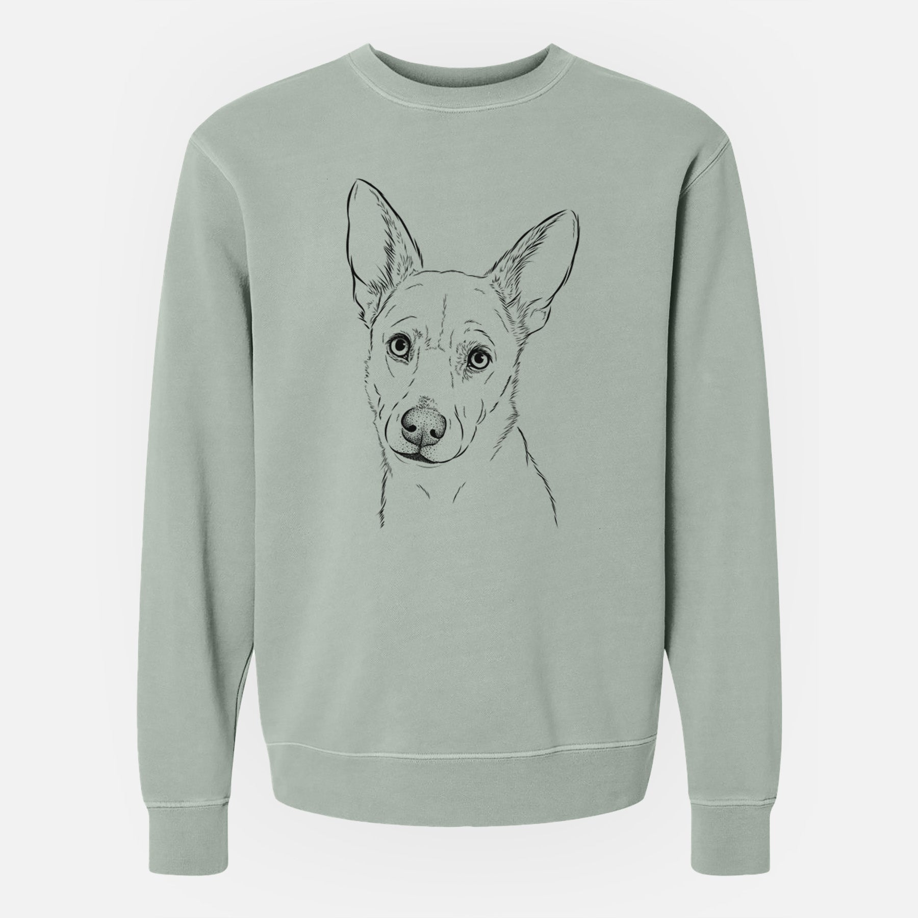 Bare Sooner the Huskimo - Unisex Pigment Dyed Crew Sweatshirt