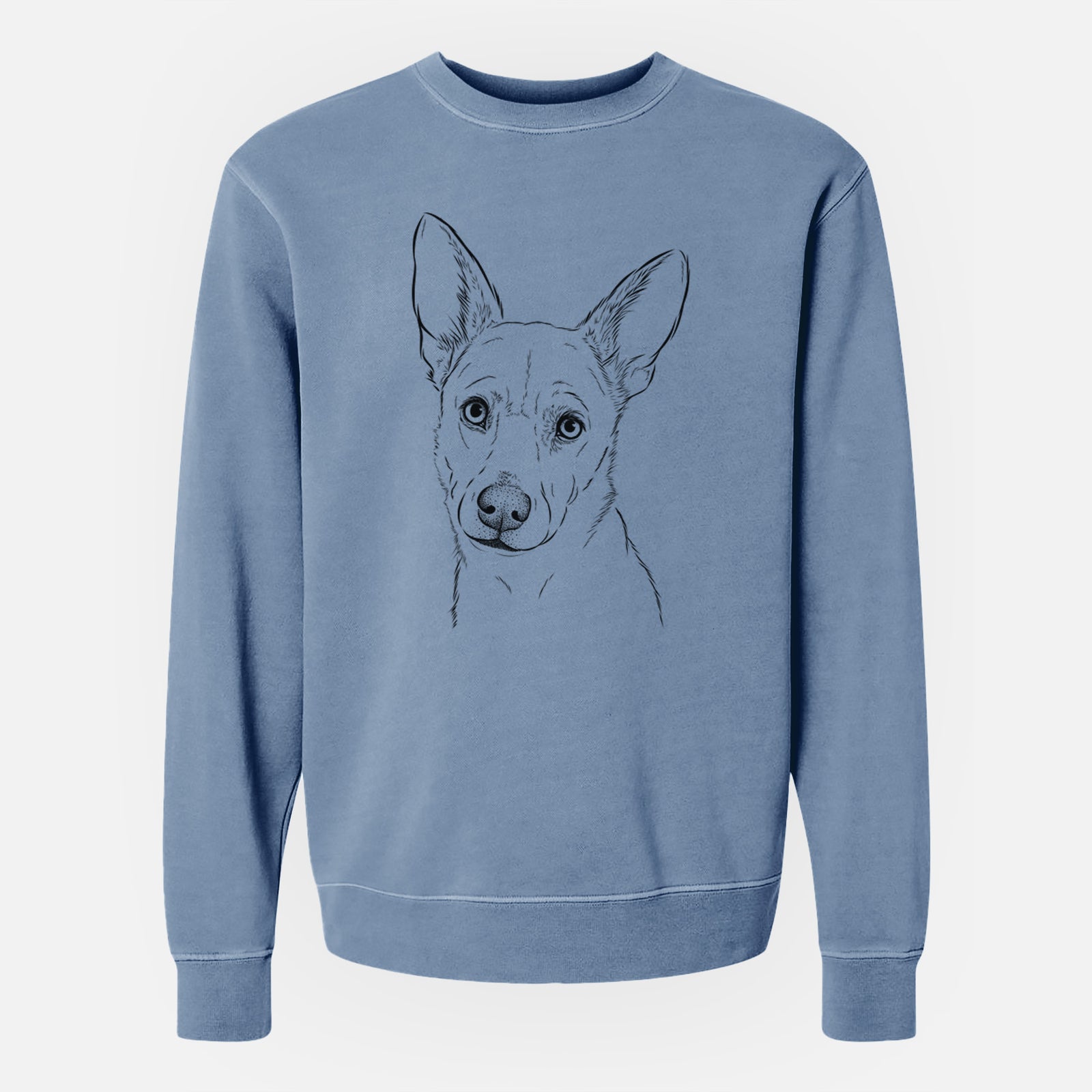 Bare Sooner the Huskimo - Unisex Pigment Dyed Crew Sweatshirt