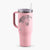 Sophia the Mixed Breed - 40oz Tumbler with Handle