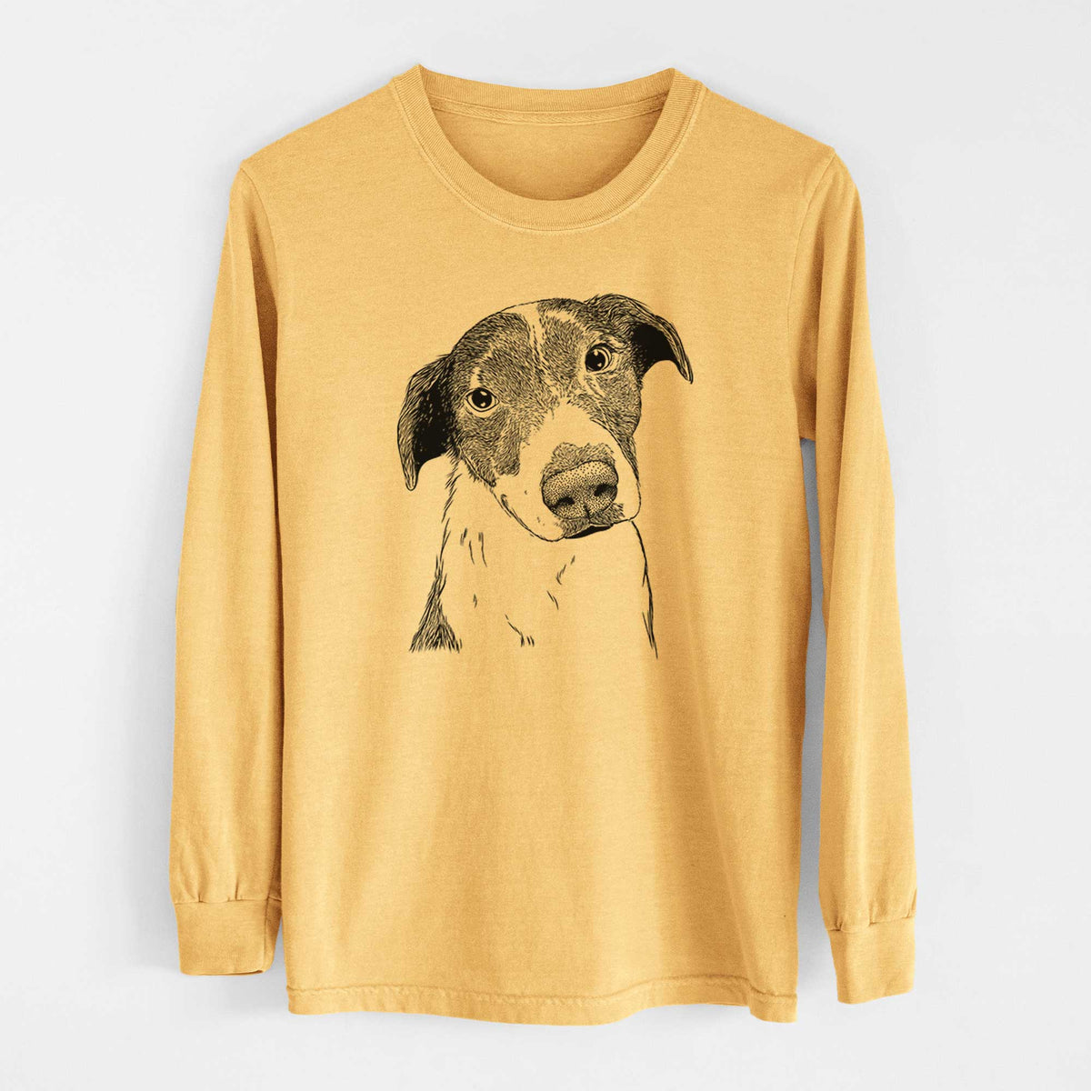 Bare Sophia the Mixed Breed - Heavyweight 100% Cotton Long Sleeve