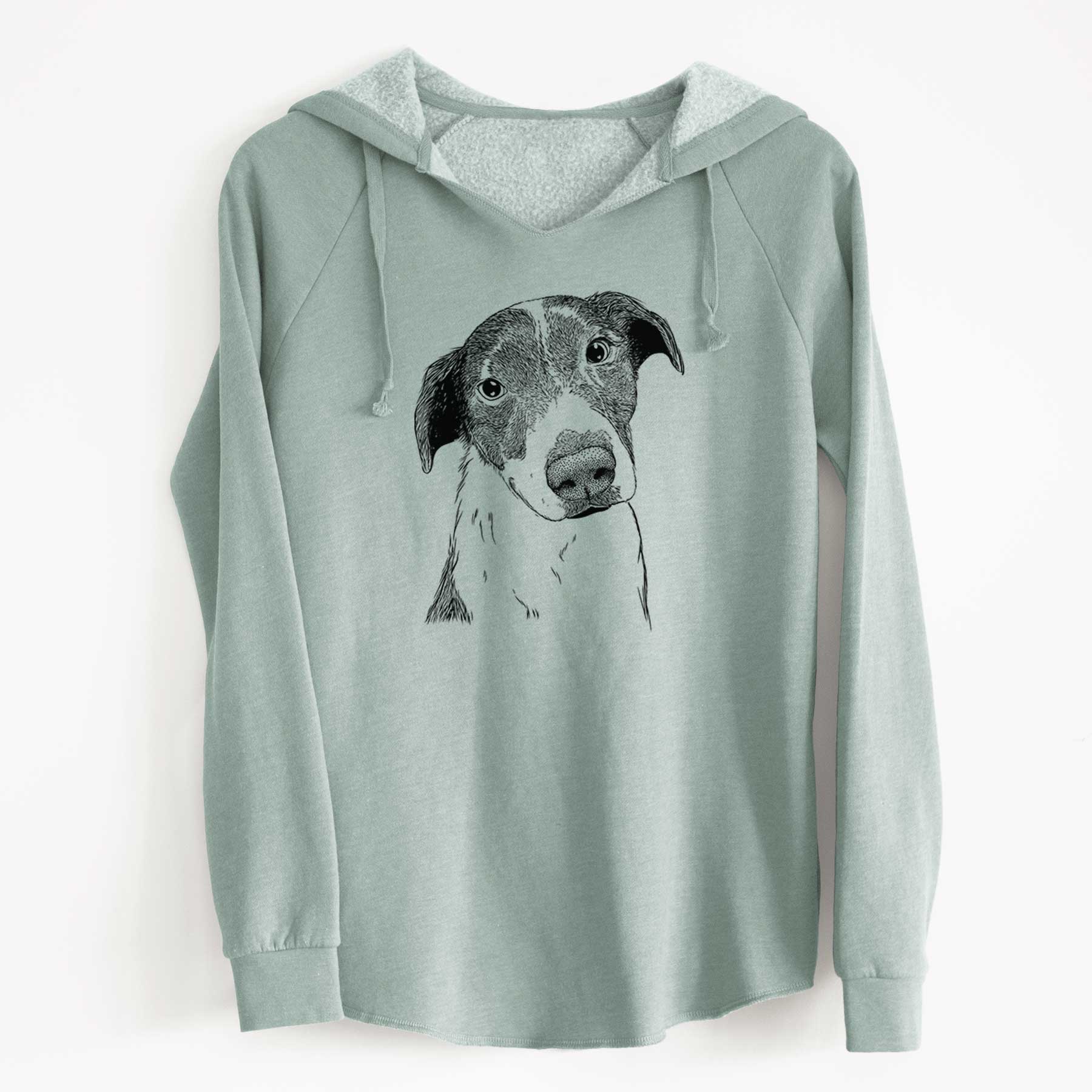 Bare Sophia the Mixed Breed - Cali Wave Hooded Sweatshirt