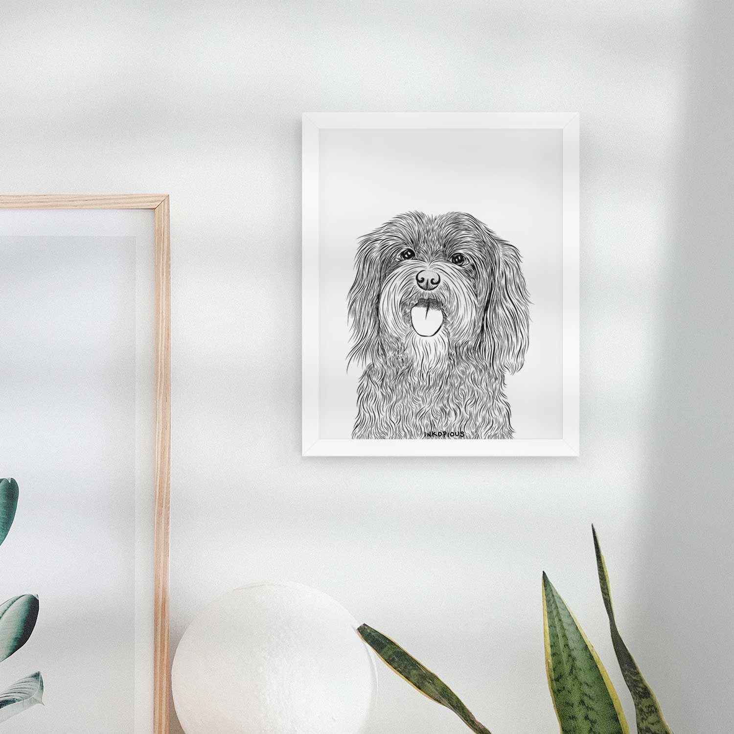 Sophie the Havanese Art Print
