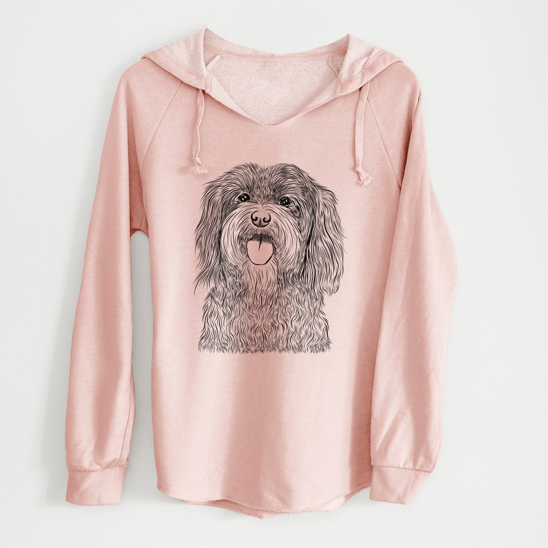 Bare Sophie the Havanese - Cali Wave Hooded Sweatshirt