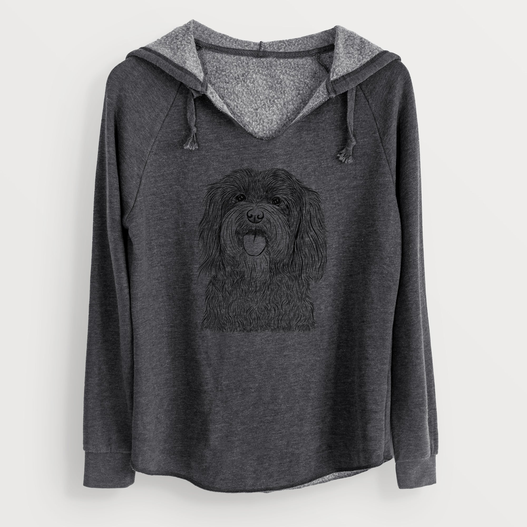 Bare Sophie the Havanese - Cali Wave Hooded Sweatshirt