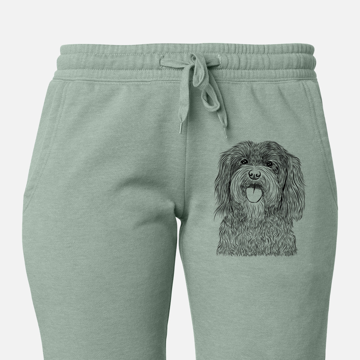 Sophie the Havanese - Women&#39;s Cali Wave Joggers