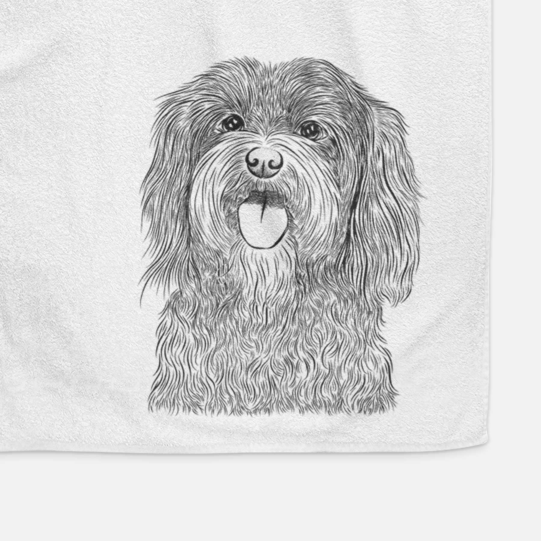 Sophie the Havanese Decorative Hand Towel