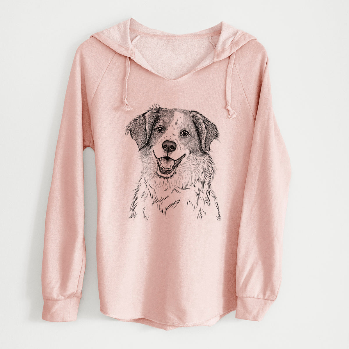 Bare Sophie the Brittany Beagle Mix - Cali Wave Hooded Sweatshirt