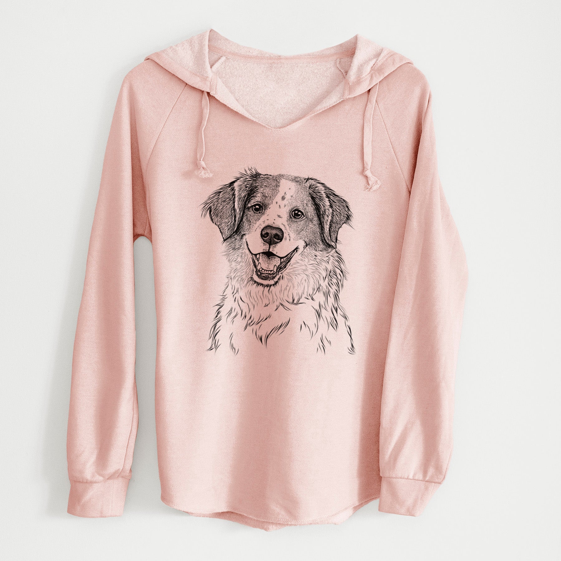Bare Sophie the Brittany Beagle Mix - Cali Wave Hooded Sweatshirt