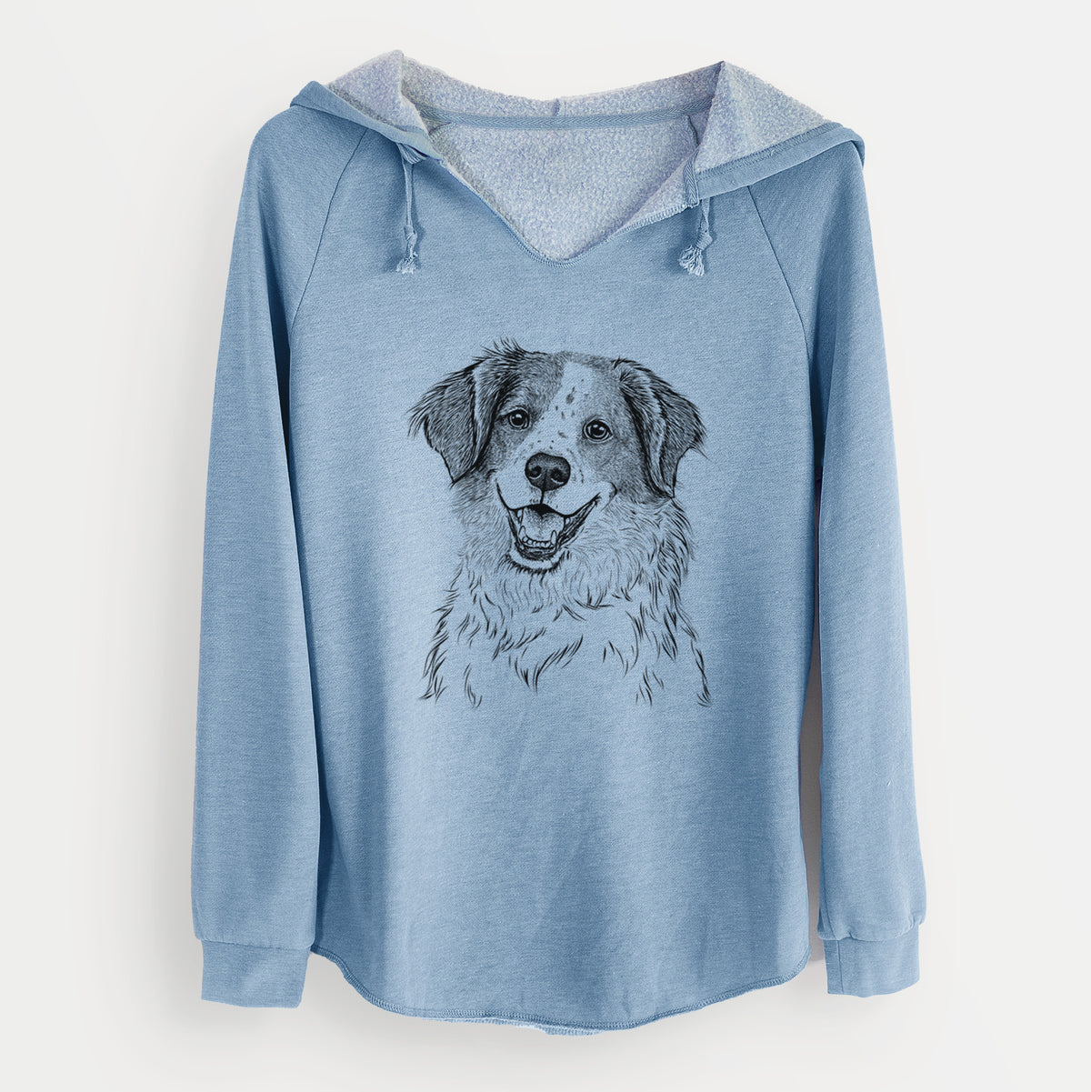 Bare Sophie the Brittany Beagle Mix - Cali Wave Hooded Sweatshirt