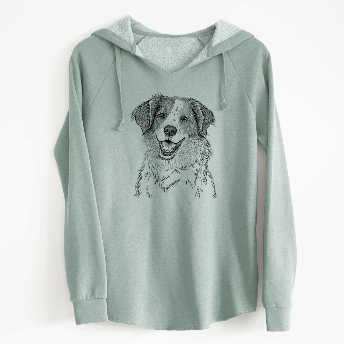 Bare Sophie the Brittany Beagle Mix - Cali Wave Hooded Sweatshirt