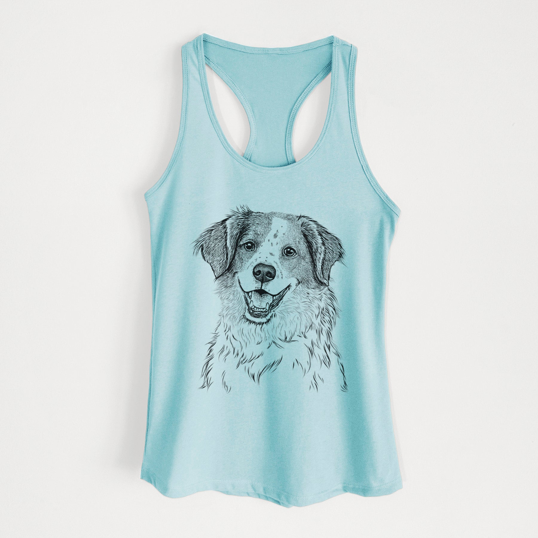 Sophie the Brittany Beagle Mix - Women's Racerback Tanktop