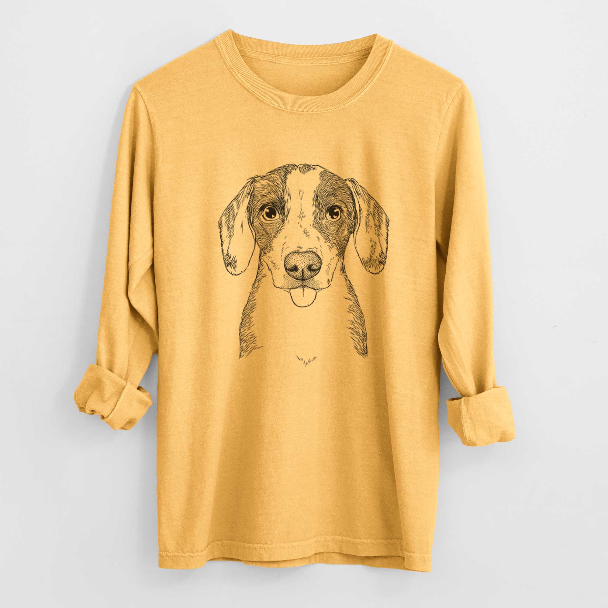 Bare SophiePea the Mixed Breed - Heavyweight 100% Cotton Long Sleeve