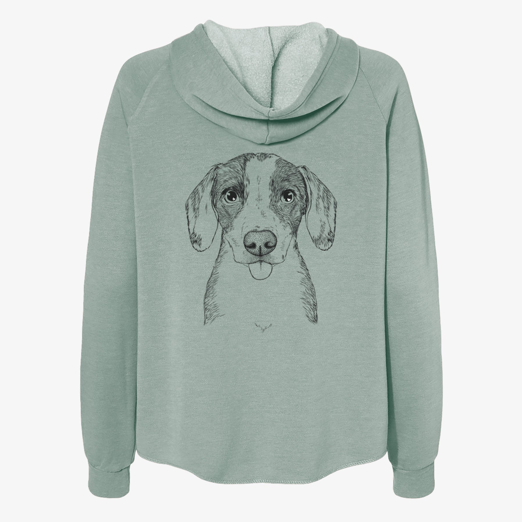 SophiePea the Mixed Breed - Women's Cali Wave Zip-Up Sweatshirt