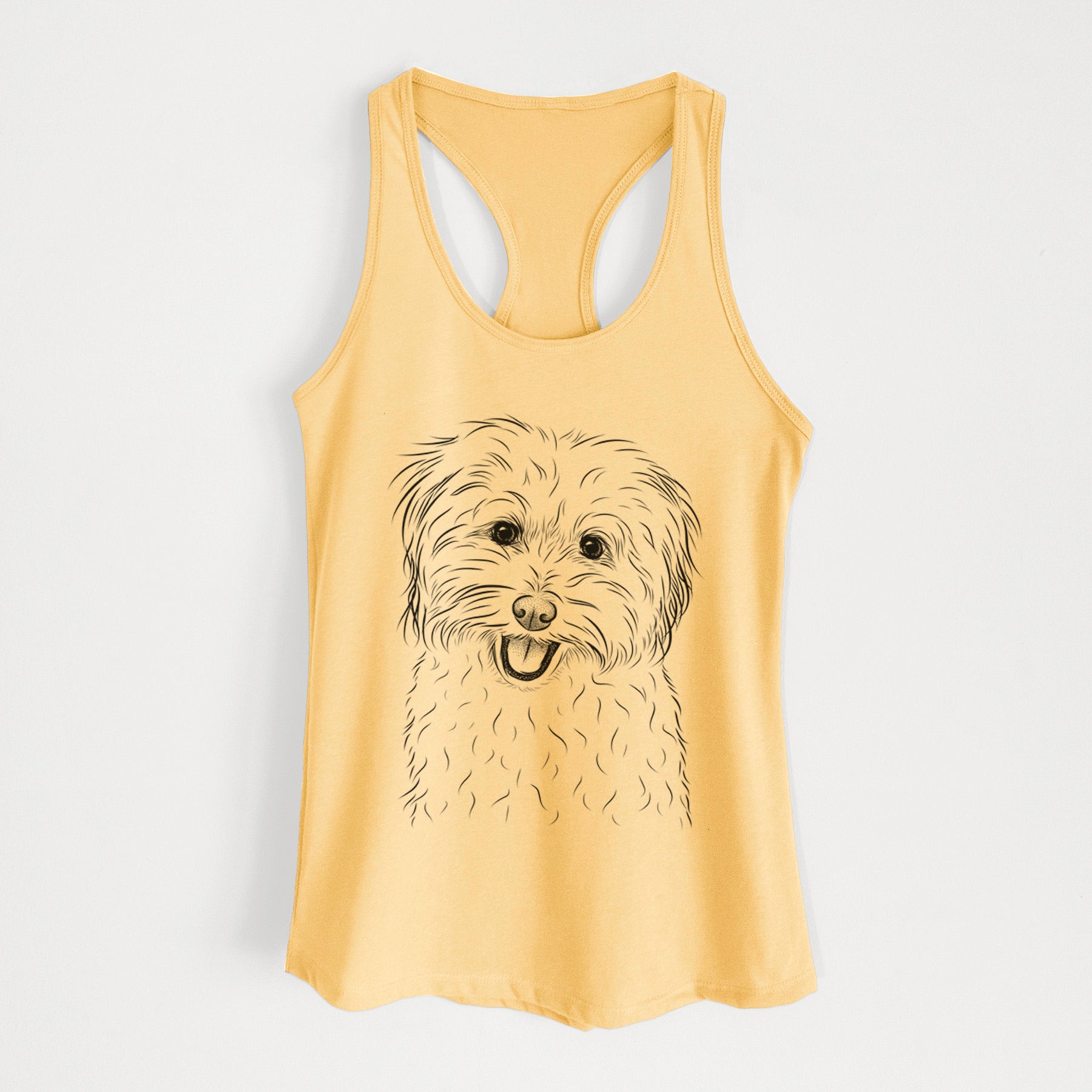 Sophie Quinn the Havanese - Women's Racerback Tanktop