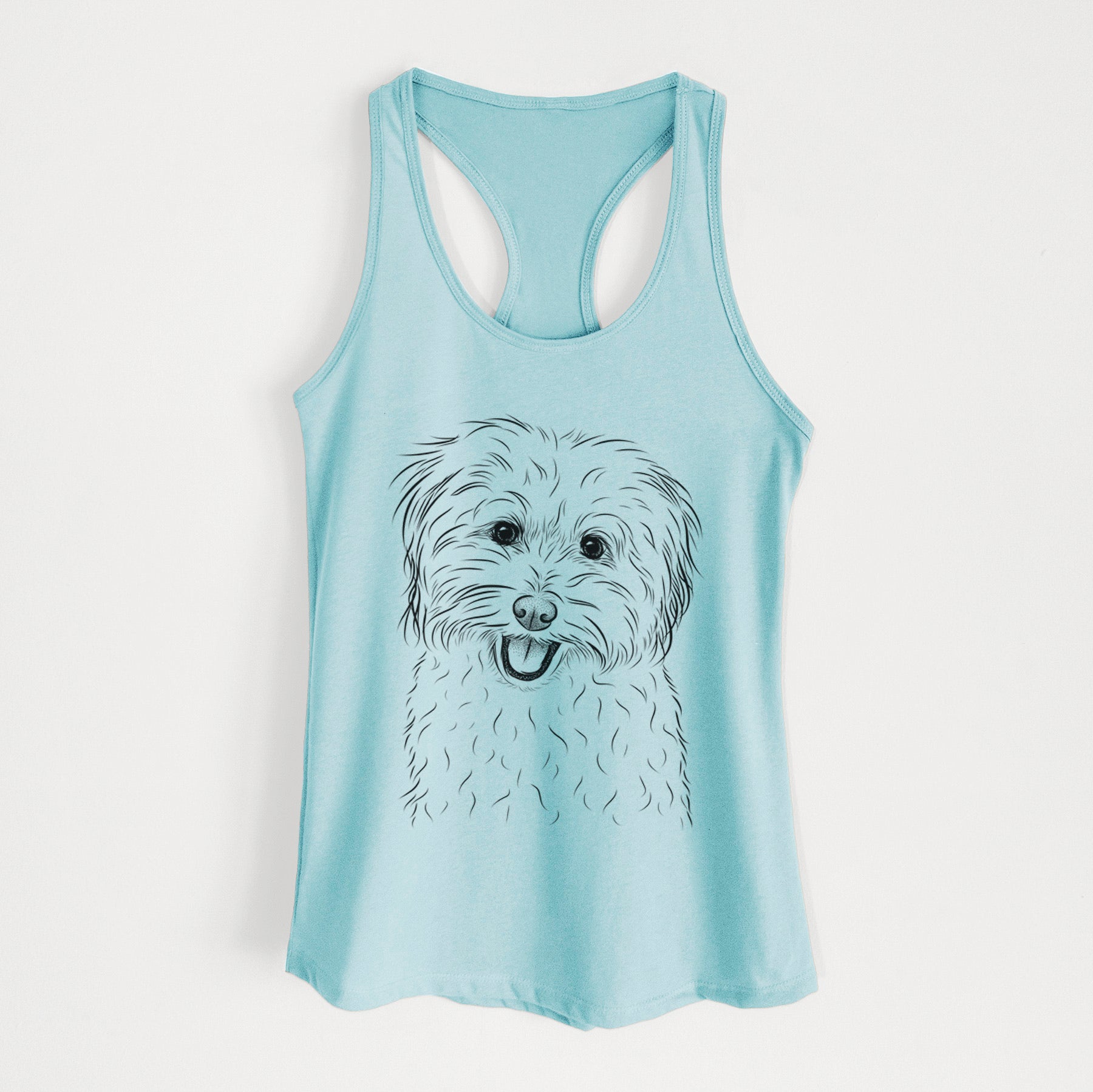 Sophie Quinn the Havanese - Women's Racerback Tanktop