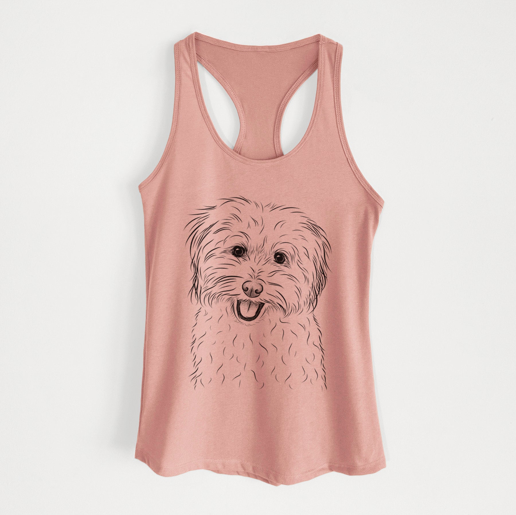 Sophie Quinn the Havanese - Women's Racerback Tanktop