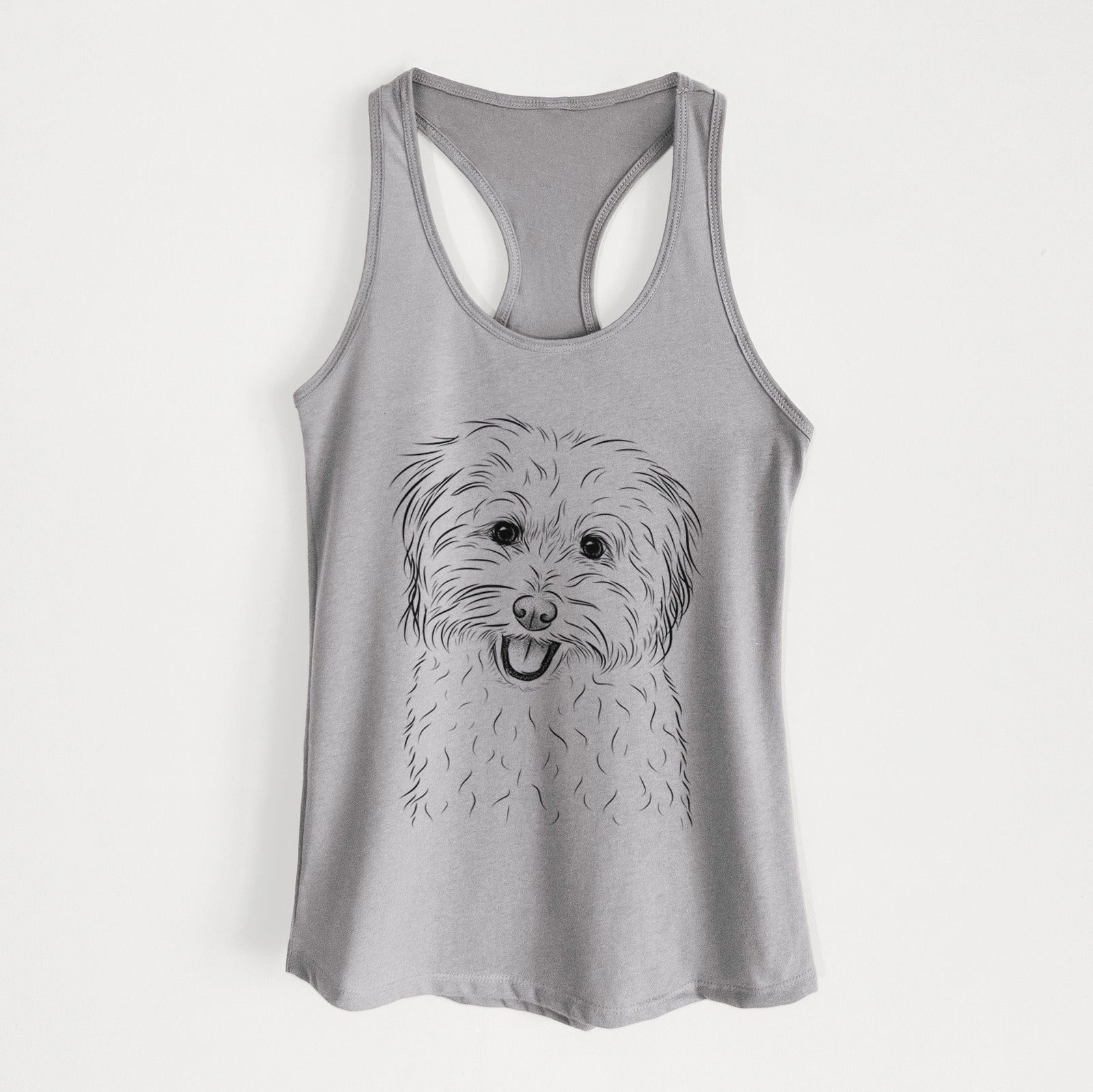 Sophie Quinn the Havanese - Women's Racerback Tanktop