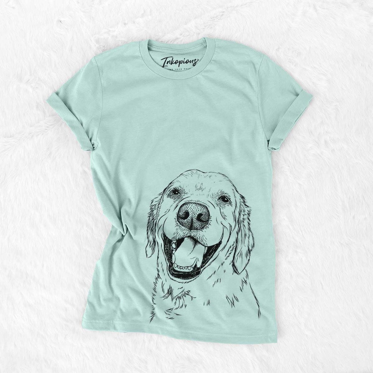 Spanky the Golden Retriever - Bella Canvas Unisex Crewneck