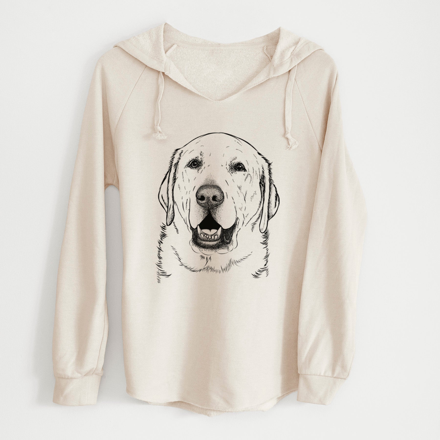 Bare Sparks the Labrador Retriever - Cali Wave Hooded Sweatshirt