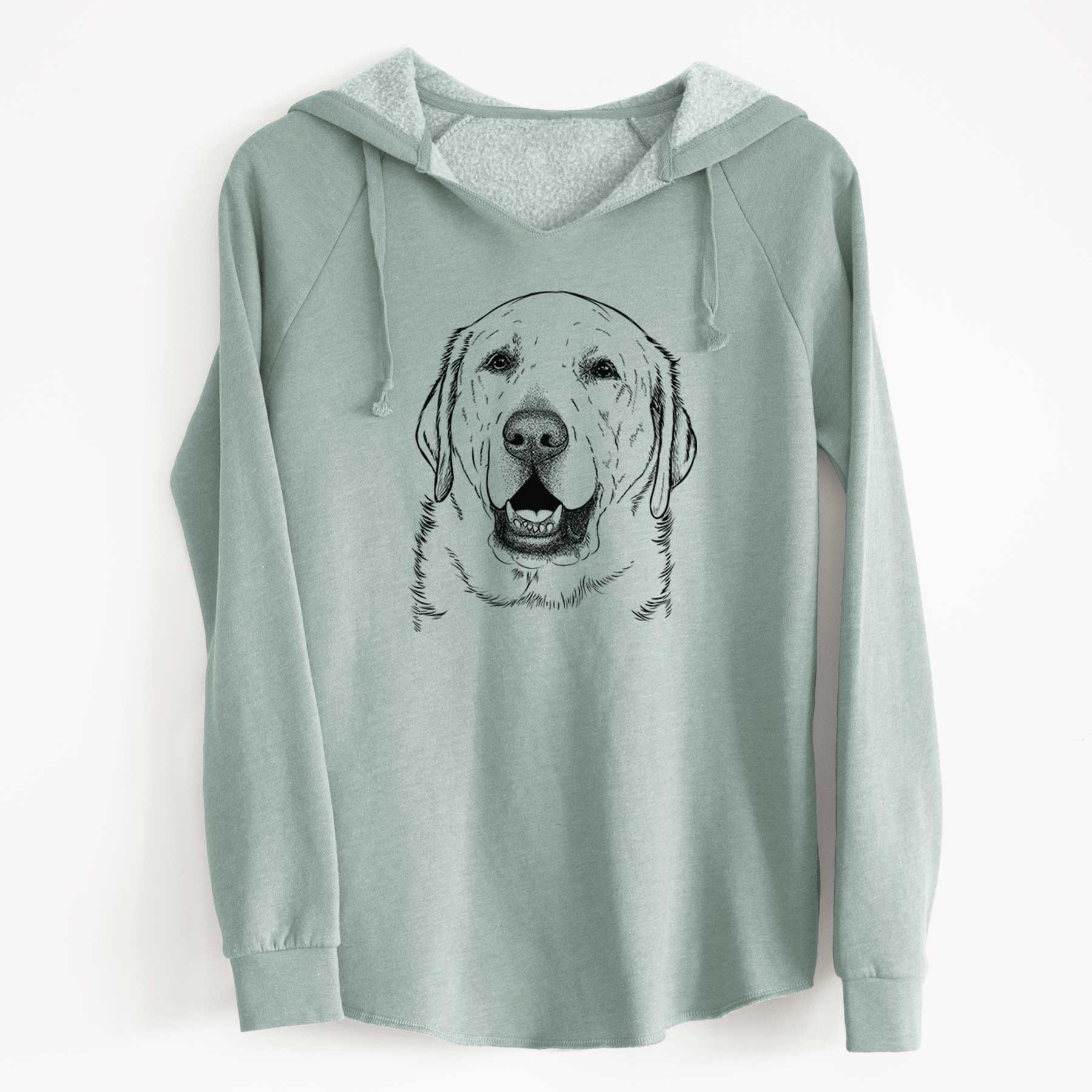 Bare Sparks the Labrador Retriever - Cali Wave Hooded Sweatshirt