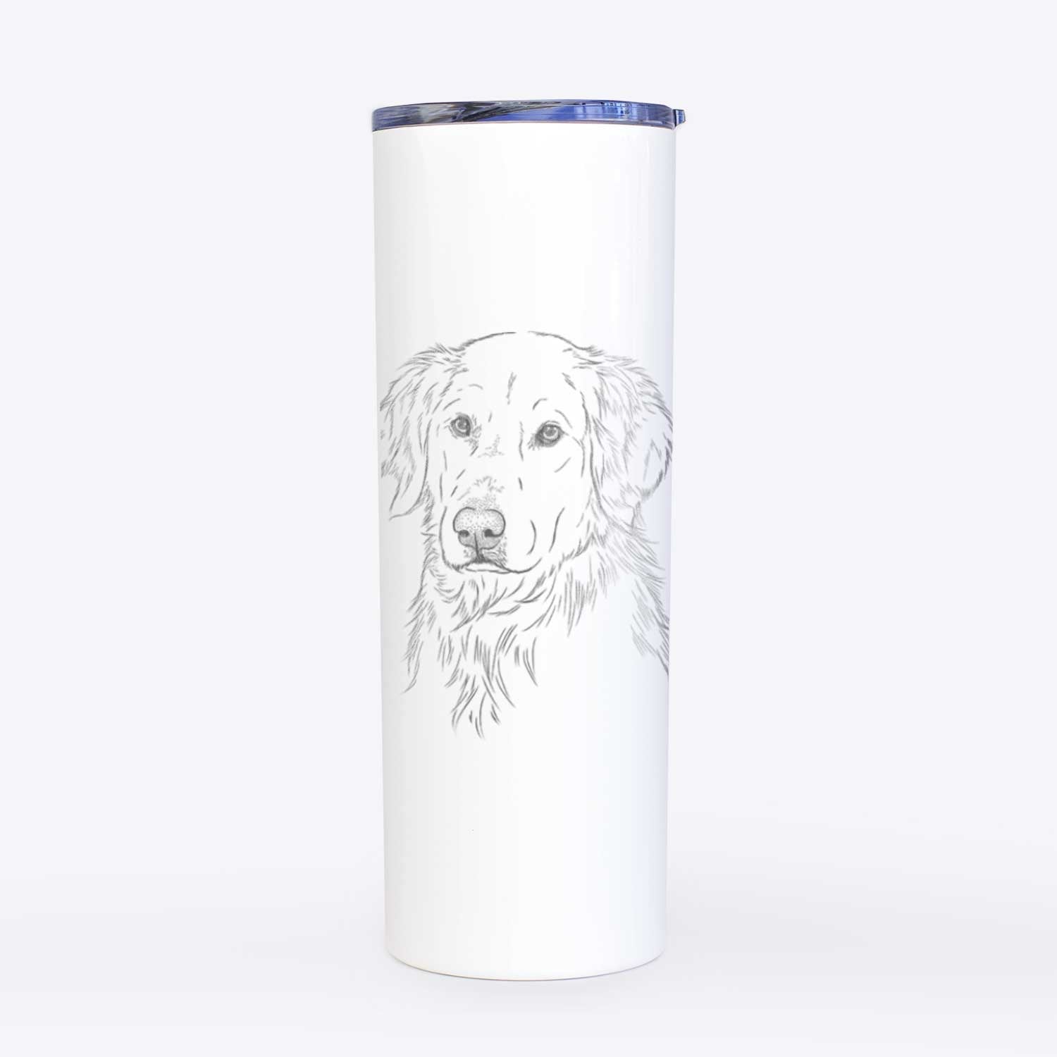 Spencer the Golden Retriever - 20oz Skinny Tumbler