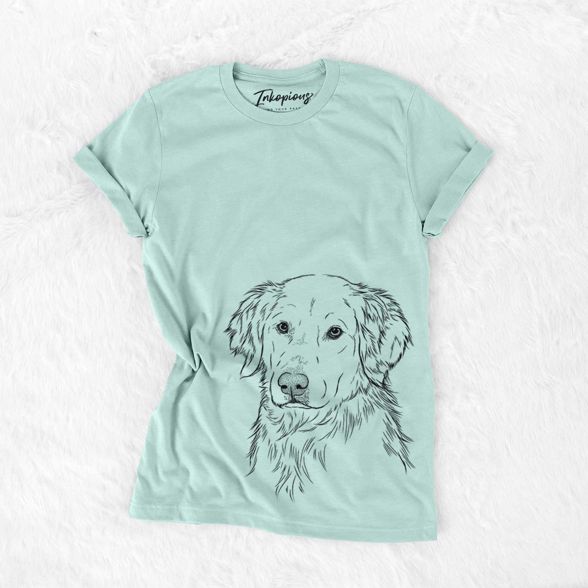 Bare Spencer the Golden Retriever - Unisex Crewneck