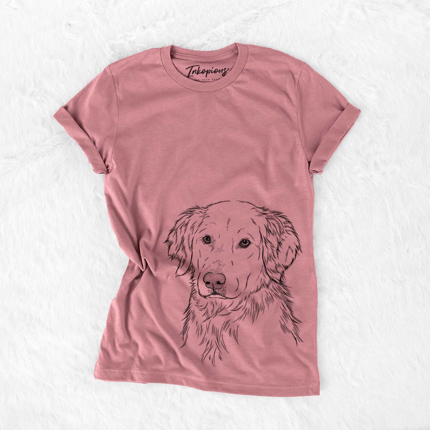 Bare Spencer the Golden Retriever - Unisex Crewneck