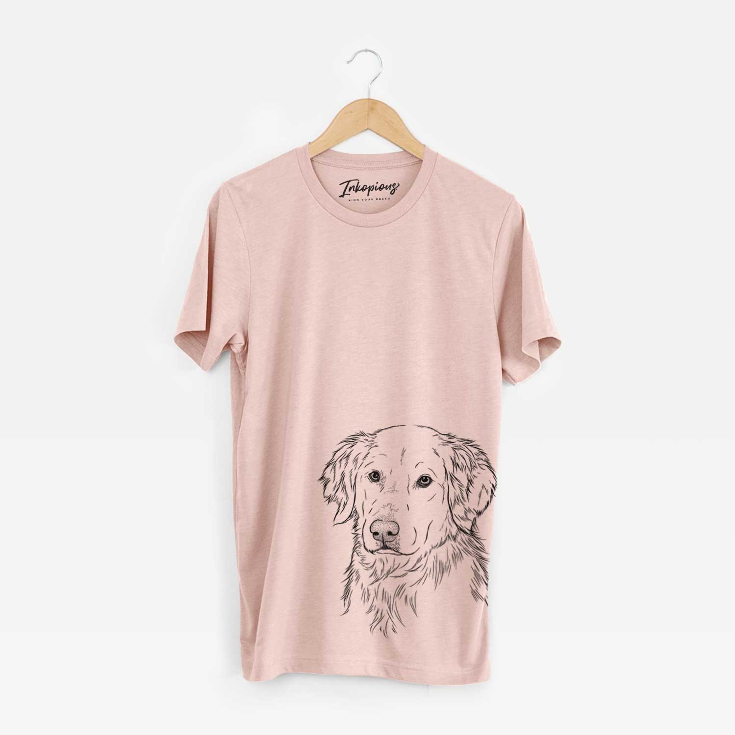 Bare Spencer the Golden Retriever - Unisex Crewneck