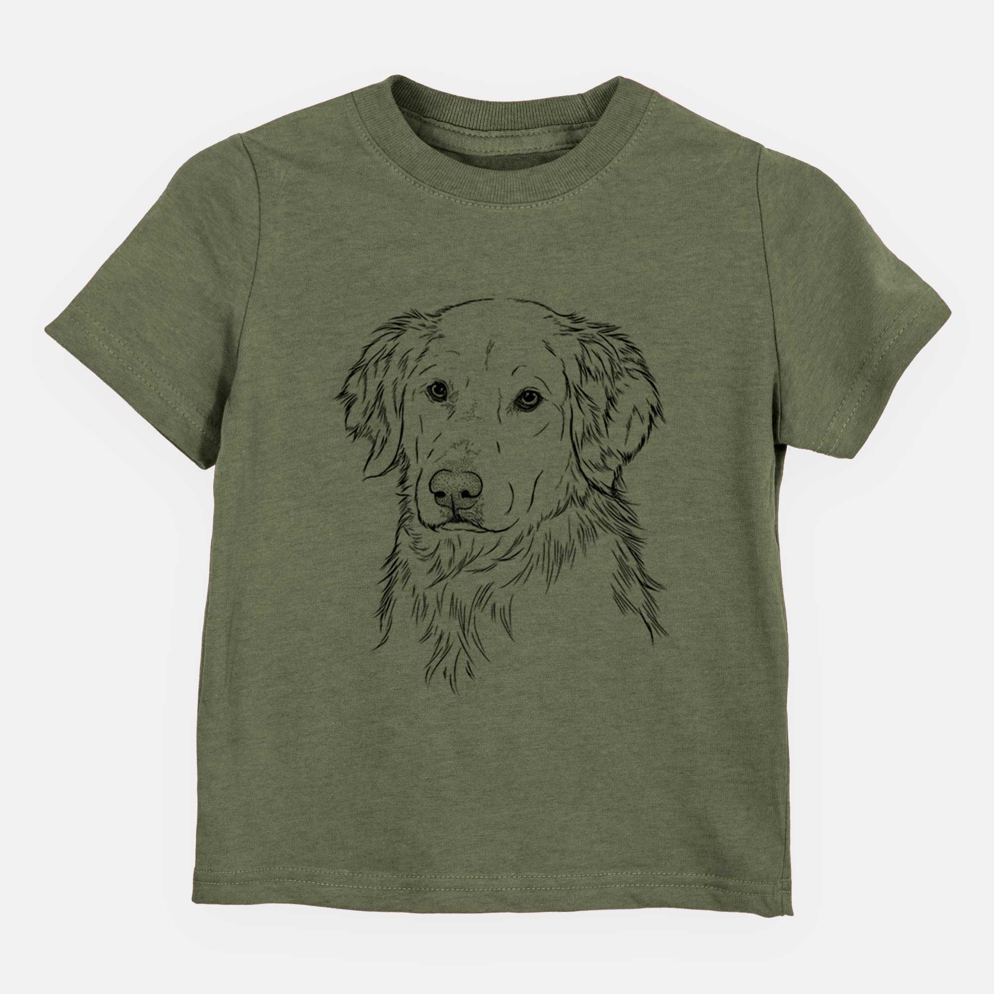 Bare Spencer the Golden Retriever - Kids/Youth/Toddler Shirt