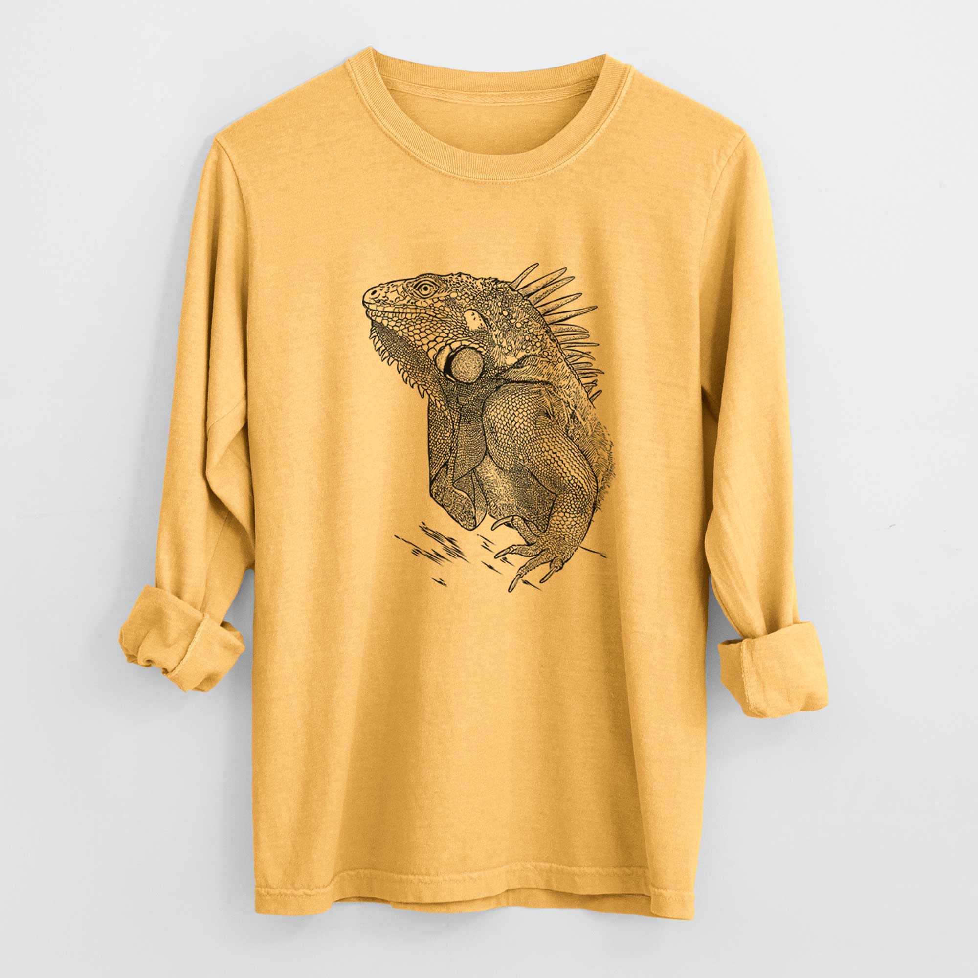 Bare Spike the Iguana - Heavyweight 100% Cotton Long Sleeve