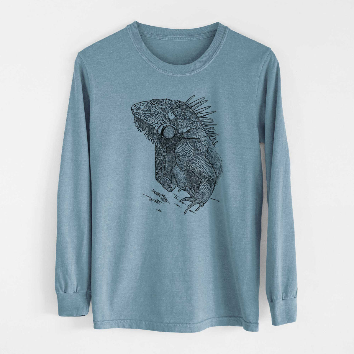 Bare Spike the Iguana - Heavyweight 100% Cotton Long Sleeve