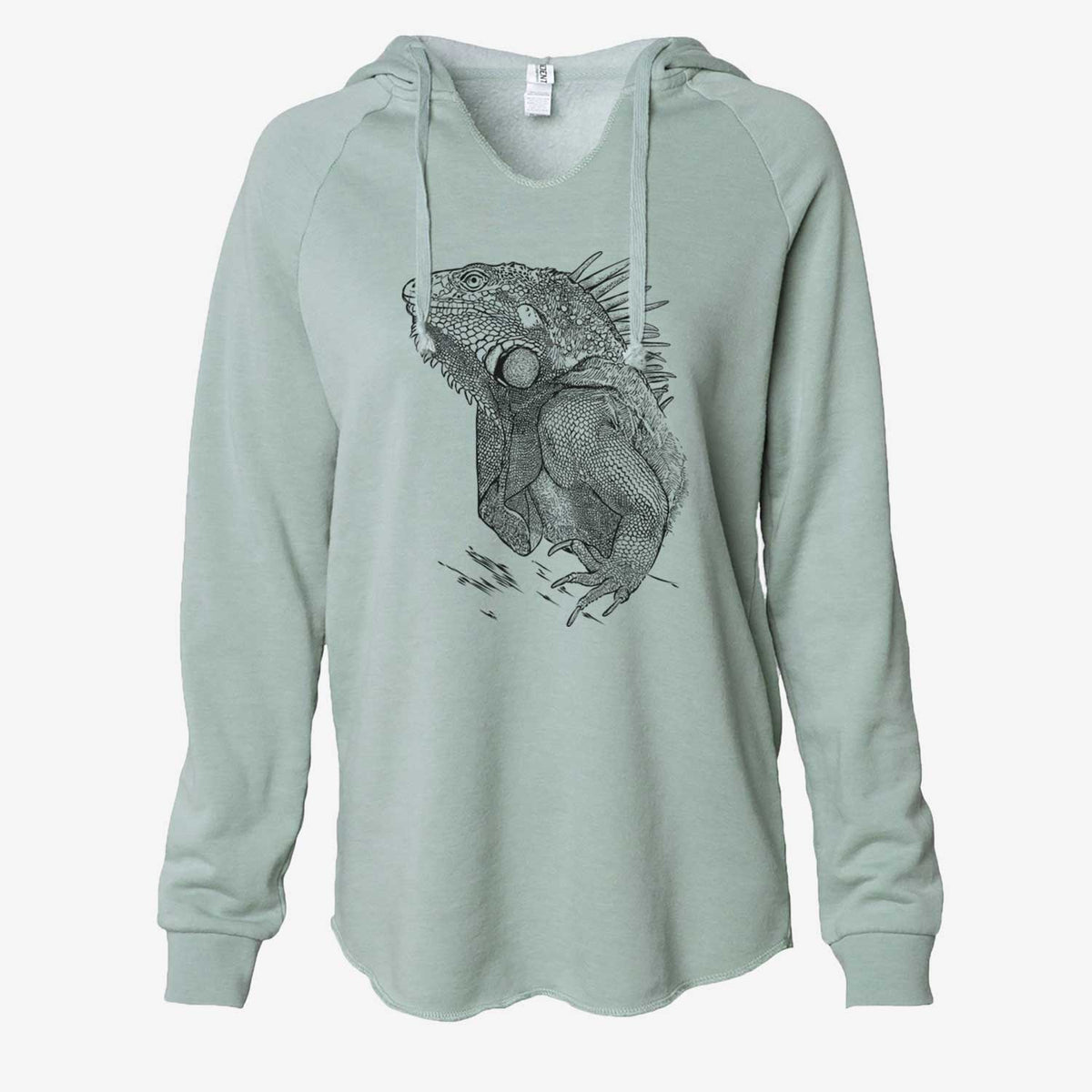 Spike the Iguana - Cali Wave Hooded Sweatshirt