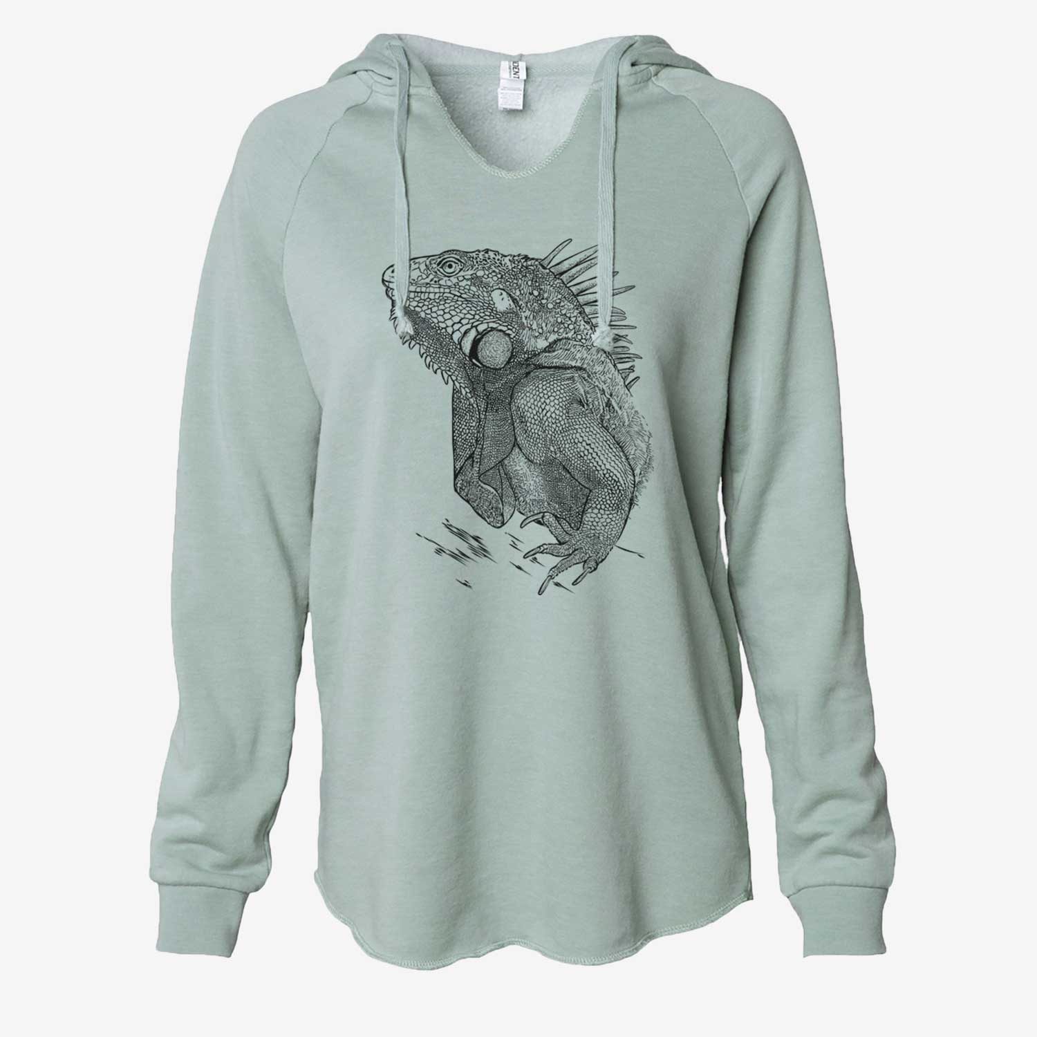 Spike the Iguana - Cali Wave Hooded Sweatshirt