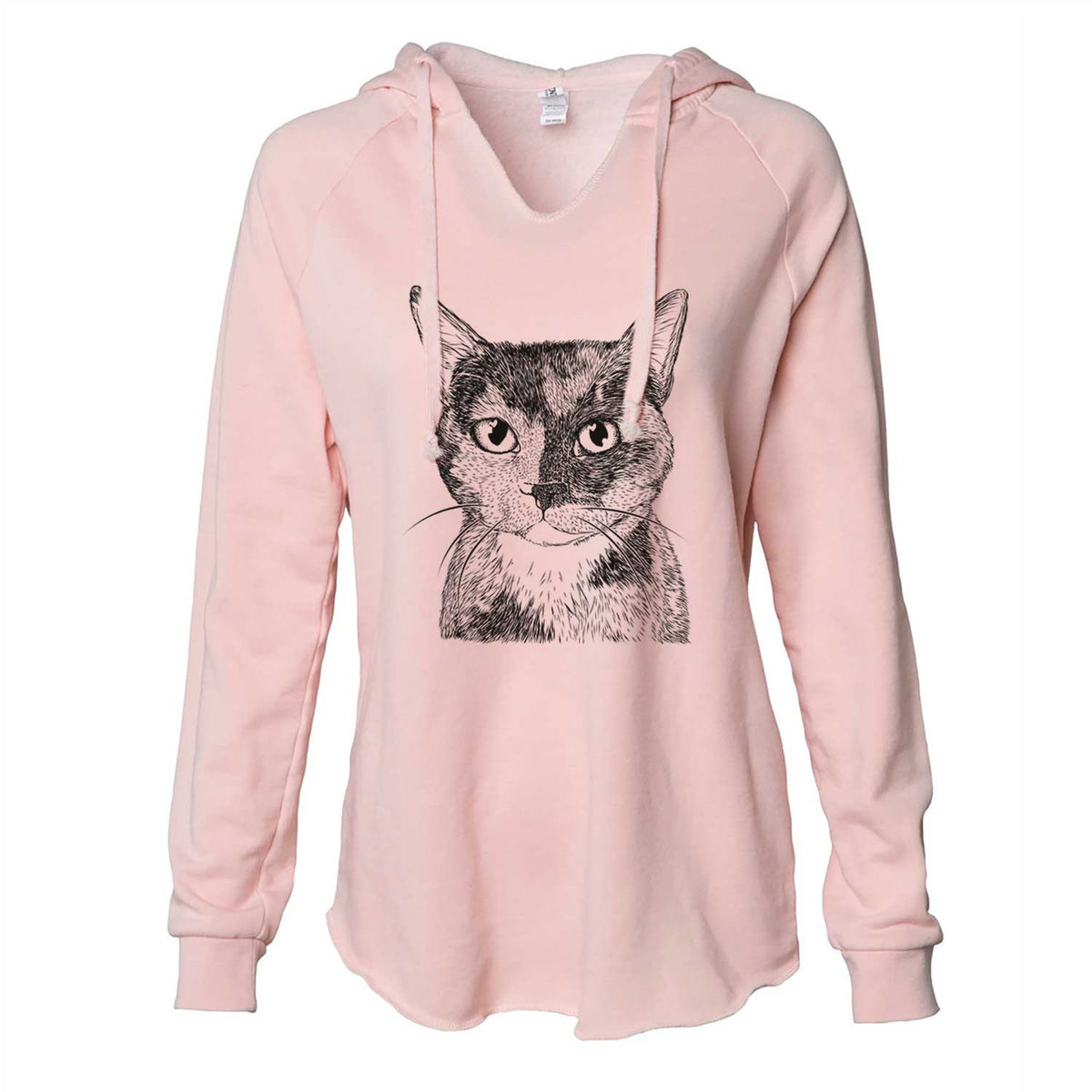 Spooky Kitty the Tortoiseshell Cat - Cali Wave Hooded Sweatshirt