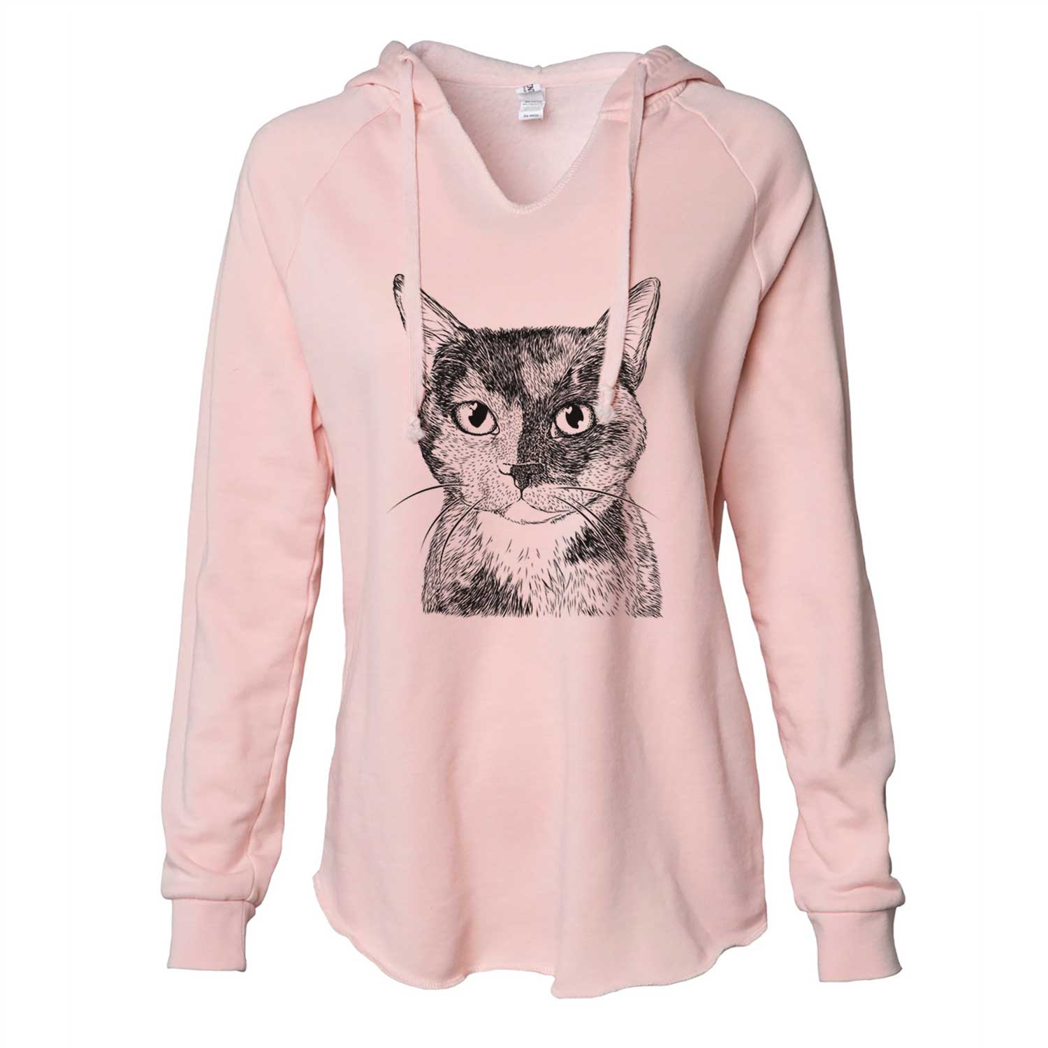 Spooky Kitty the Tortoiseshell Cat - Cali Wave Hooded Sweatshirt