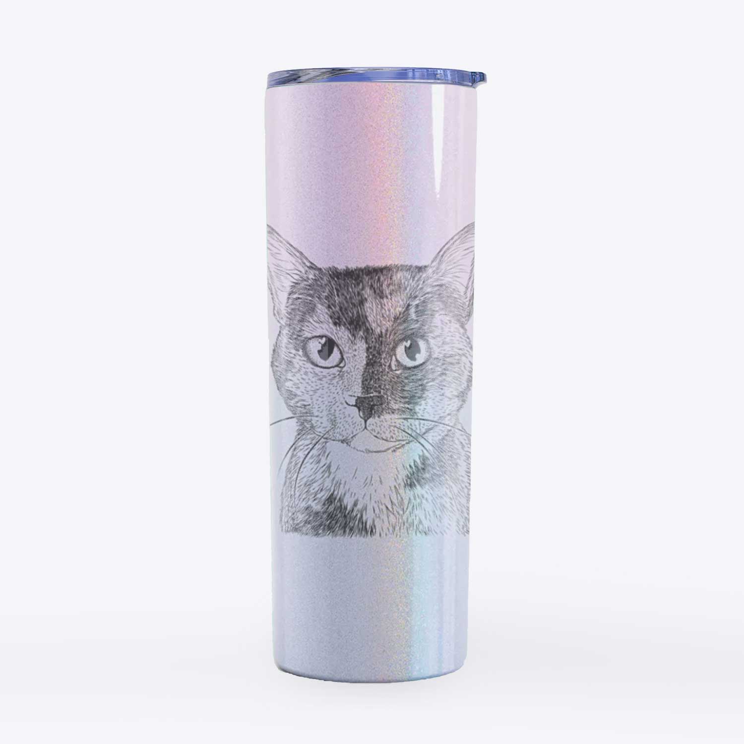 Spooky Kitty the Tortoiseshell Cat - 20oz Skinny Tumbler