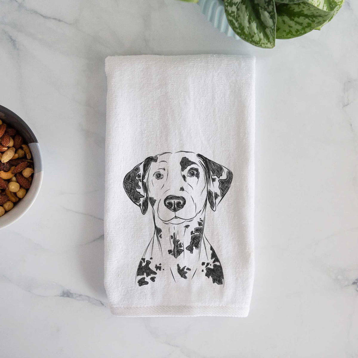 Spot the Dalmatian Decorative Hand Towel