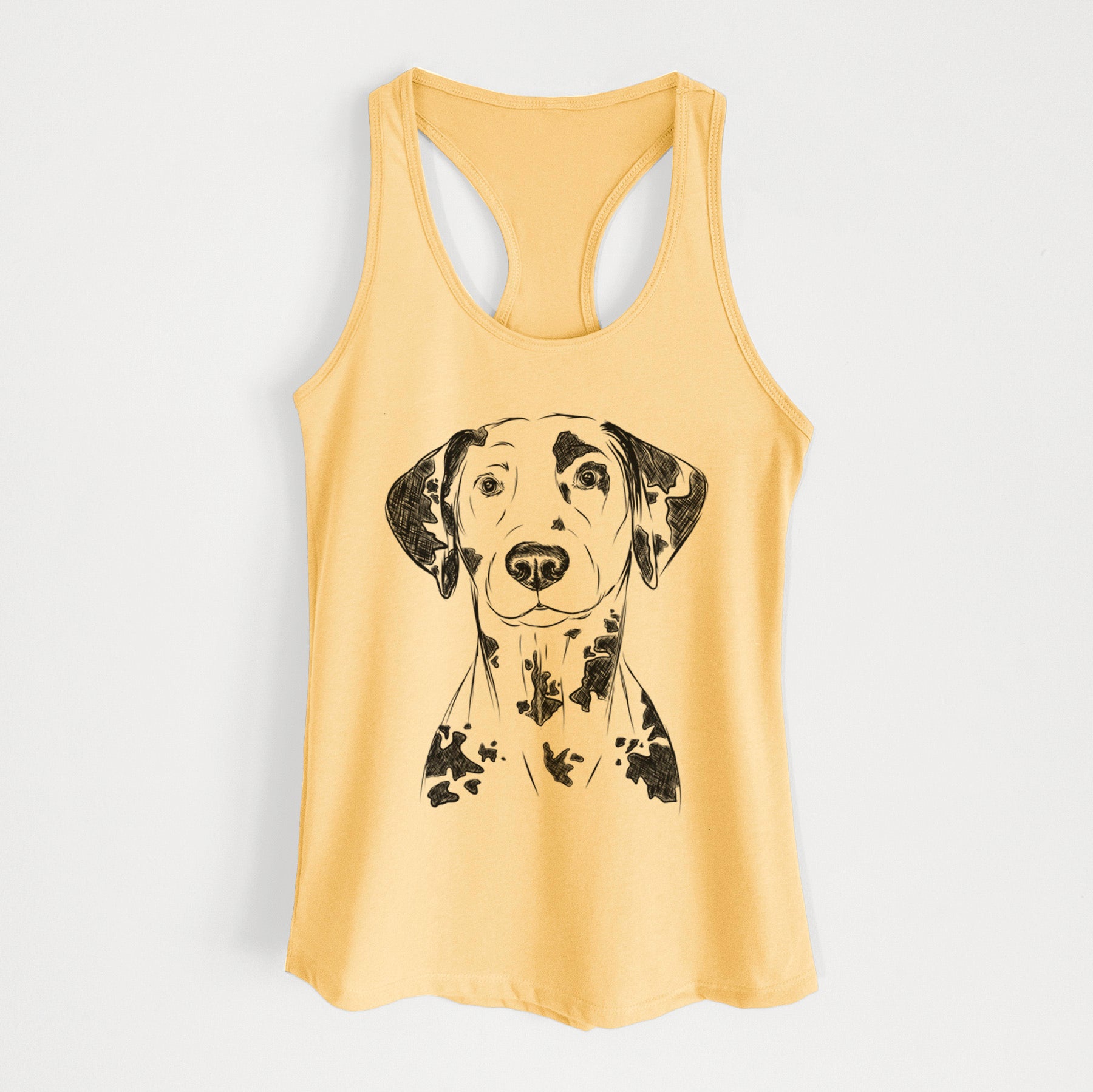 Spot the Dalmatian - Women's Racerback Tanktop