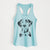 Spot the Dalmatian - Women's Racerback Tanktop