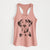 Spot the Dalmatian - Women's Racerback Tanktop