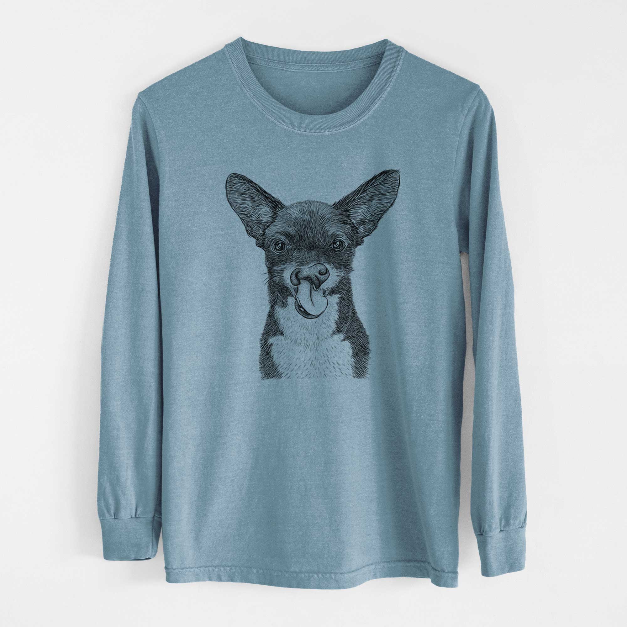 Bare Sprout the Chihuahua Mix - Heavyweight 100% Cotton Long Sleeve