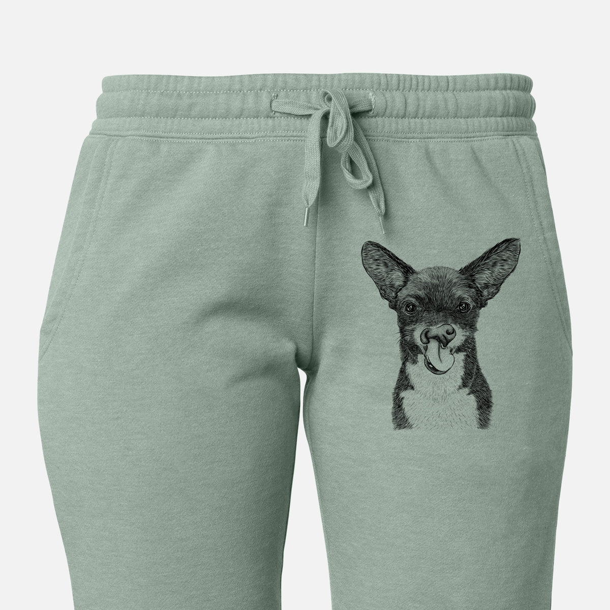 Sprout the Chihuahua Mix - Women&#39;s Cali Wave Joggers